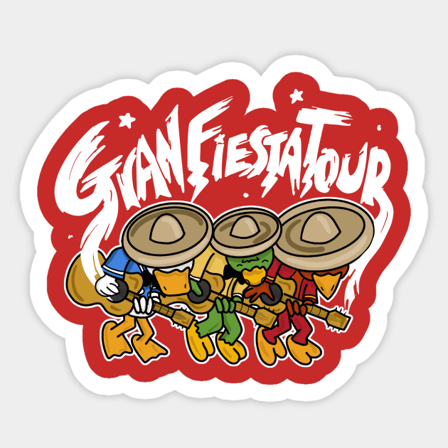 Gran Fiesta Sticker by BigThunderDesigns